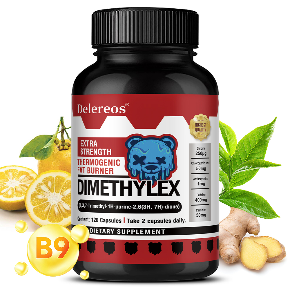 Green Tea Extract Fat - Unisex Fat Burner Capsules - Added