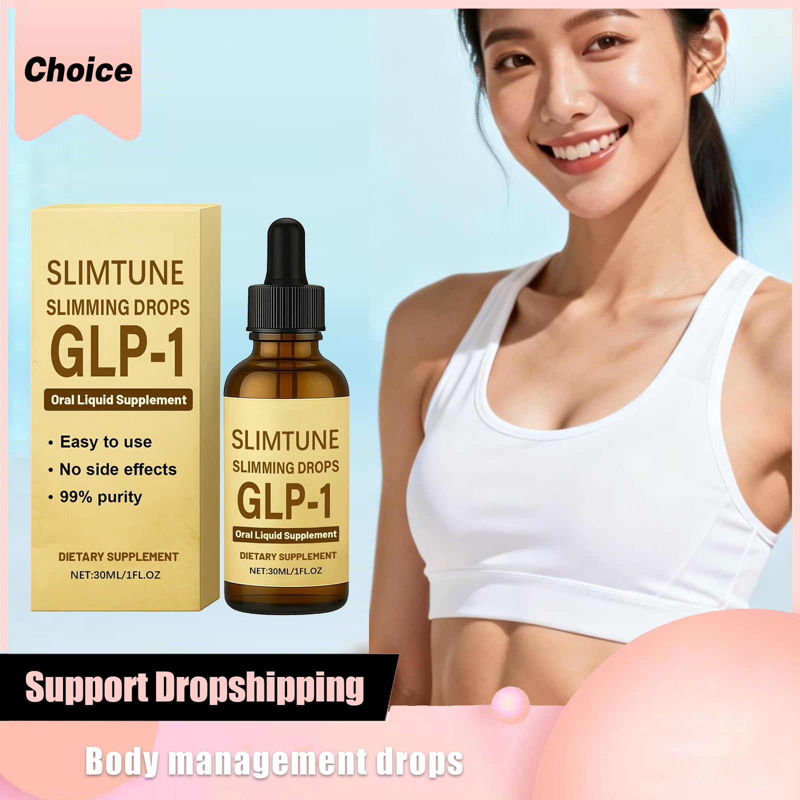 Green Tea Extract Fat - Body Management Drops Supports Healthy Skin