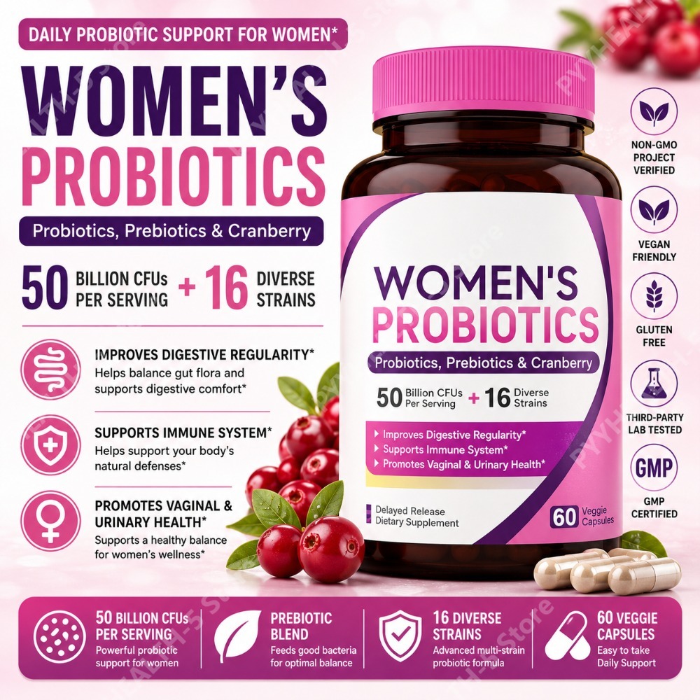 Probiotic 60 Billion - Women Probiotic 50 Billion CFU 16