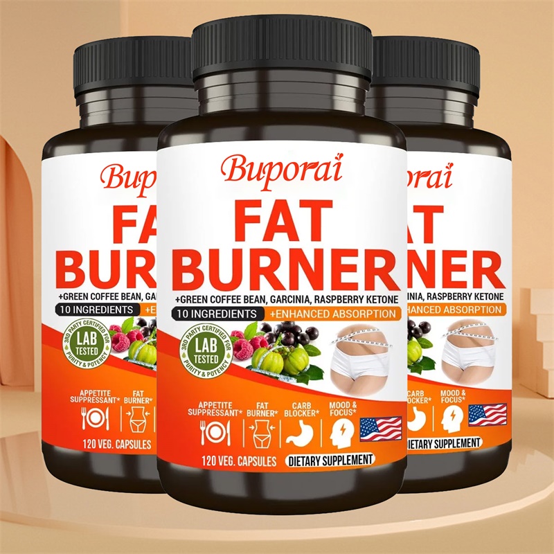Green Tea Extract Fat - Fat Burner Capsules - Promotes Metabolism,