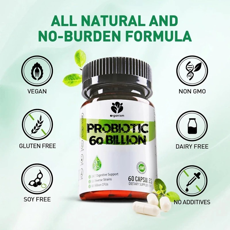 60 billion colony units of pro – обзор и цена Probiotic 60 Billion