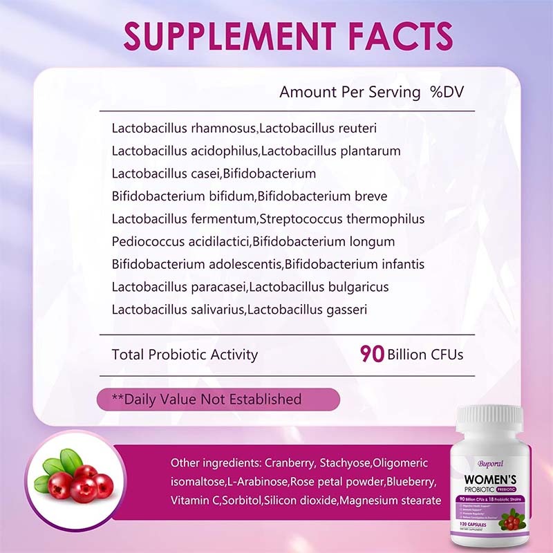 Women's Probiotic - 90 Billion – обзор и цена Probiotic 60 Billion
