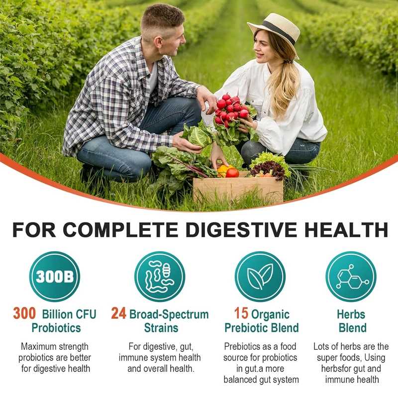 Probiotics -300 Billion Colony – обзор и цена Probiotic 60 Billion