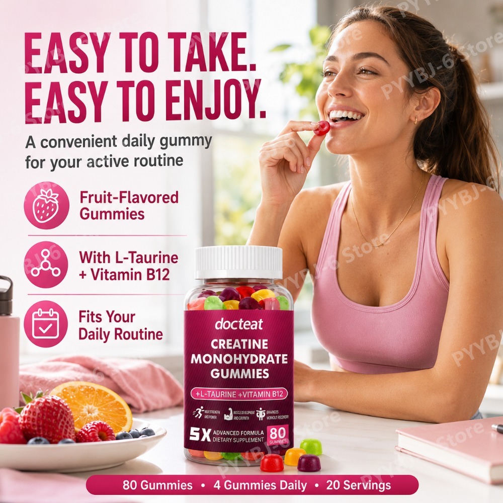 Creatine Monohydrate Gummies 8 – обзор и цена Nutrition & Fitness Hub Photos