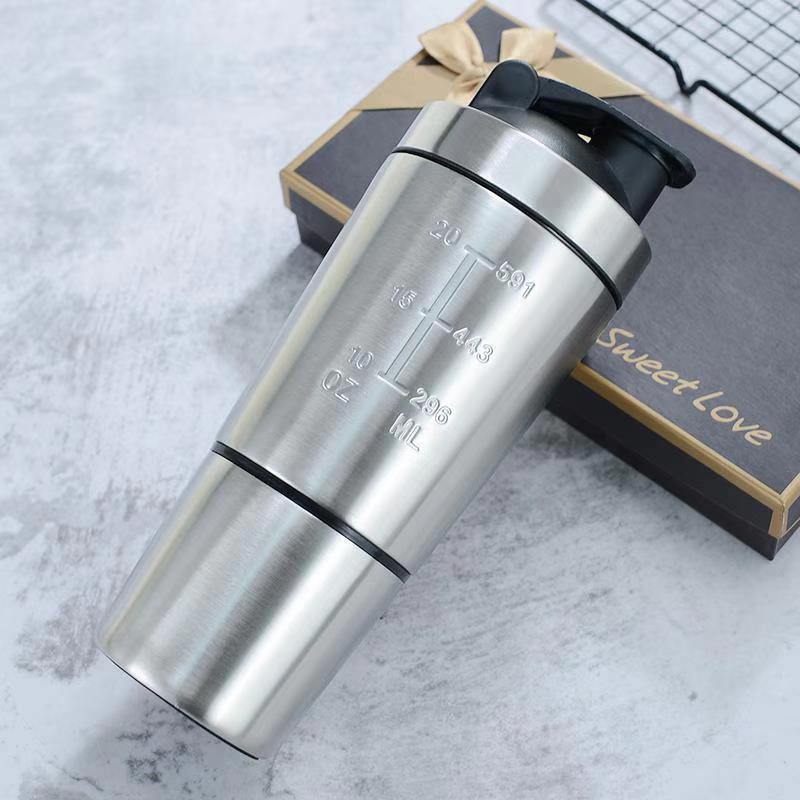 Stainless Steel Protein Shaker – обзор и цена Fitness Nutrition Protein