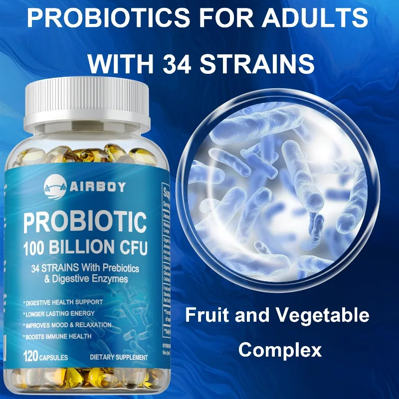 Probiotics 100 Billion CFU - I – обзор и цена Probiotic 60 Billion