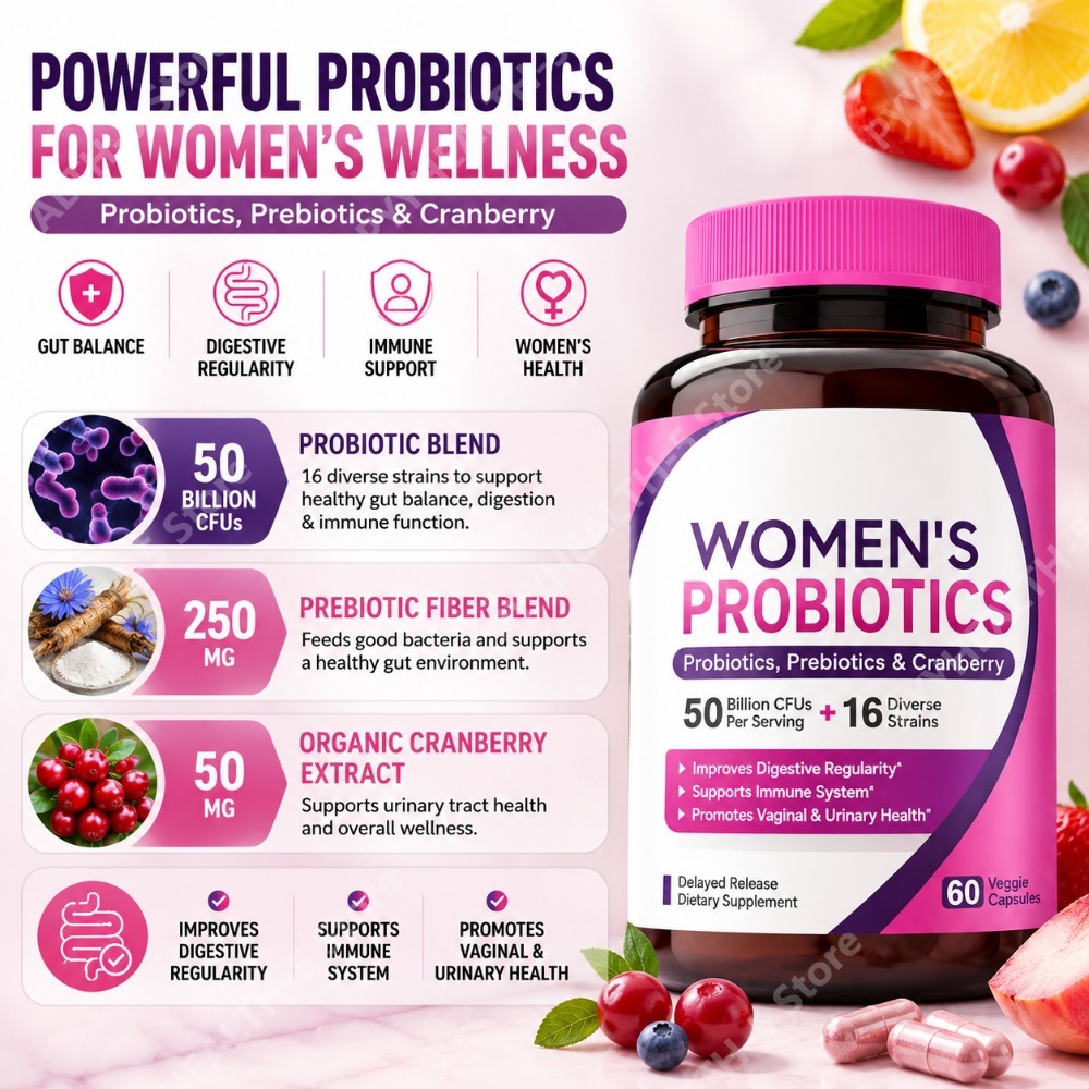 Women Probiotic 50 Billion CFU – обзор и цена Probiotic 60 Billion