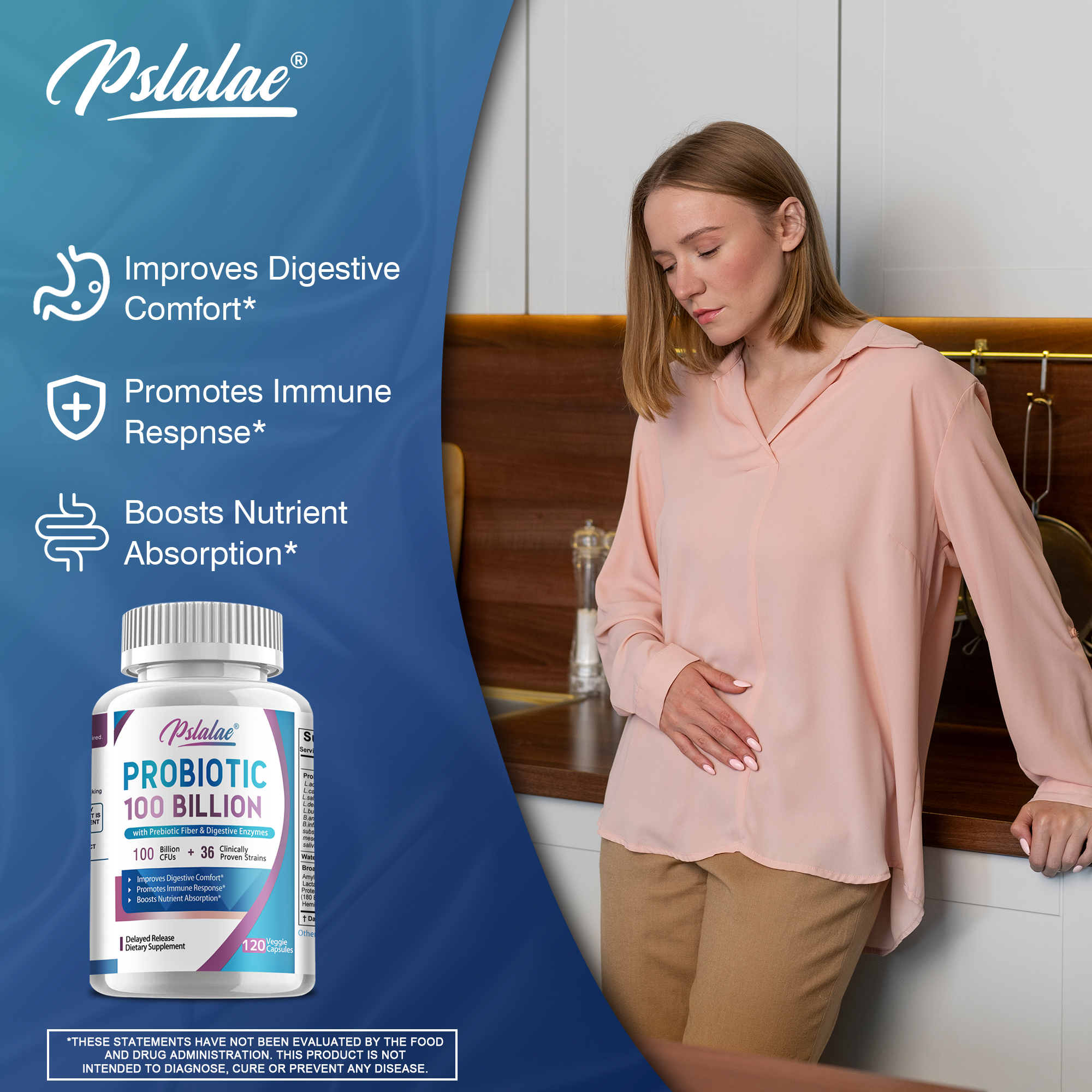 Probiotics 100 Billion - Reduc – обзор и цена Probiotic 60 Billion