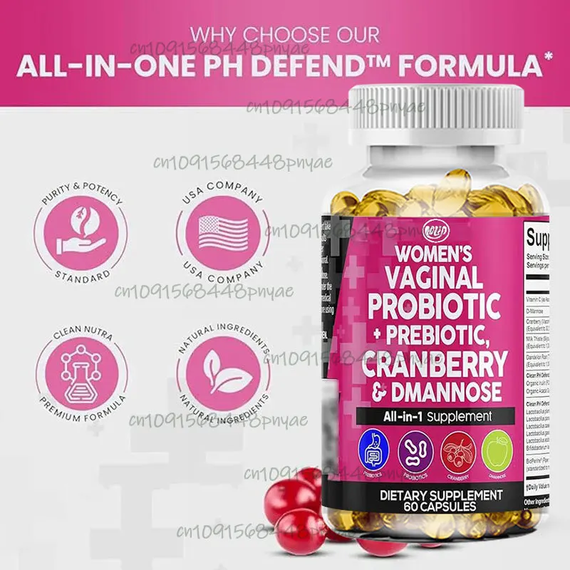 60 Capsules Female Probiotics+ – обзор и цена Probiotic 60 Billion