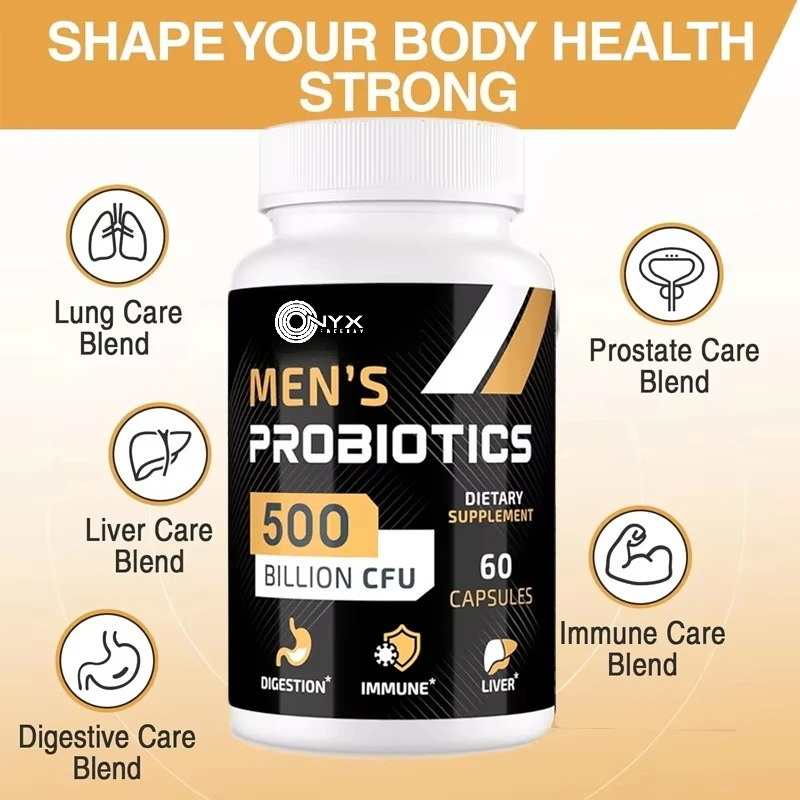 Men's probiotics, 500 billion  – обзор и цена Probiotic 60 Billion