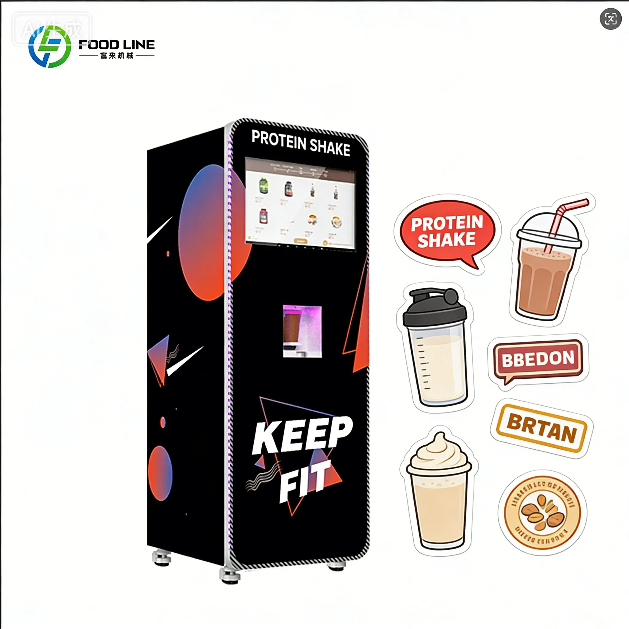 Nutritional Vending Machine Fu – обзор и цена Fitness Nutrition Protein