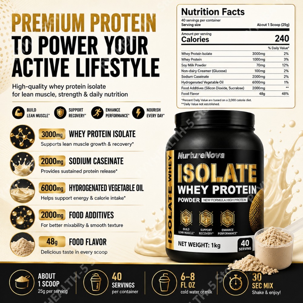 Isolate Whey Protein Powder 1k – обзор и цена Fitness Nutrition Protein